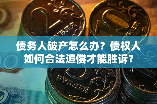 济南债务人破产怎么办？债权人如何合法追偿才能胜诉？