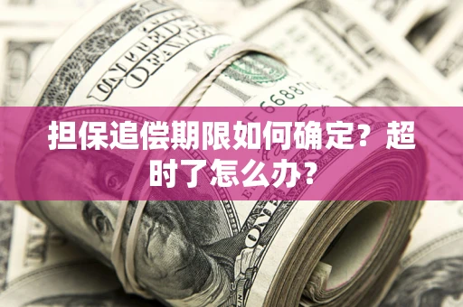 济南担保追偿期限如何确定？超时了怎么办？