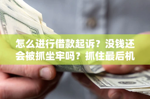 济南怎么进行借款起诉？没钱还会被抓坐牢吗？抓住最后机会！