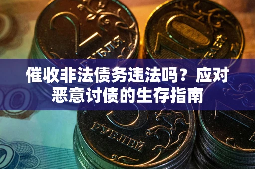 济南催收非法债务违法吗？应对恶意讨债的生存指南