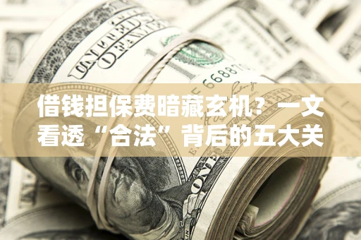 济南借钱担保费暗藏玄机？一文看透“合法”背后的五大关键陷阱