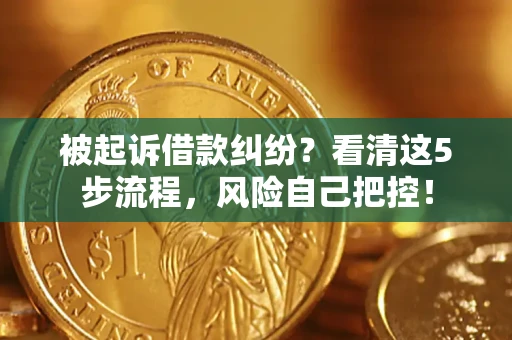 济南被起诉借款纠纷？看清这5步流程，风险自己把控！