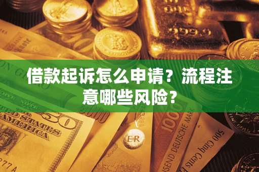 济南借款起诉怎么申请？流程注意哪些风险？